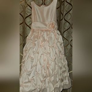 Cinderella Peach Party Dress Size 7